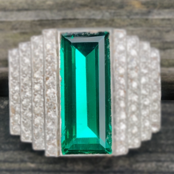 Vintage Art Deco Pot Metal Belt Buckle - Picture 2 of 7